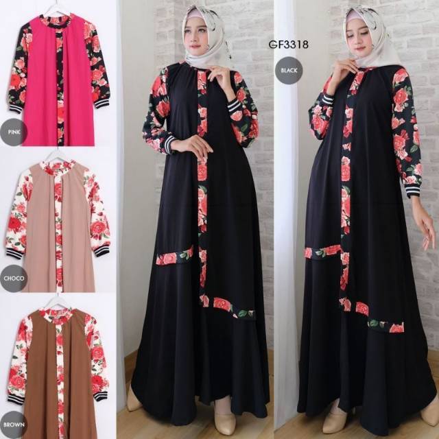 GAMIS MIXFLO LAYER FIT TO L GAMIS WANITA ORI DRESS TERBARU ORIGINAL REALPICT