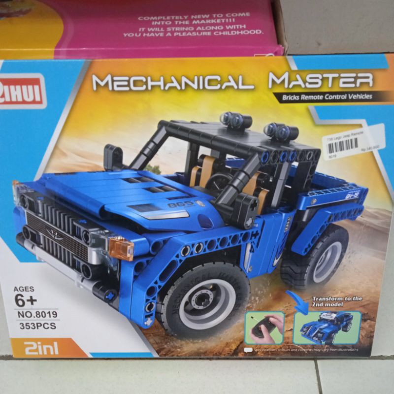 Lego Jeep Remote Control /Mobil mainan
