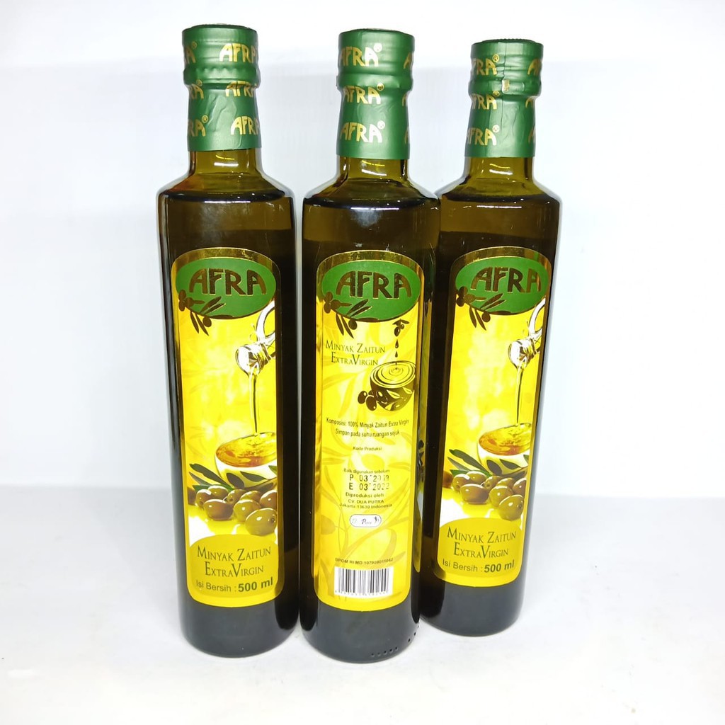 Minyak Zaitun Afra Extra Virgin Oil 250 Ml Herbal Asam Lambung Indonesia