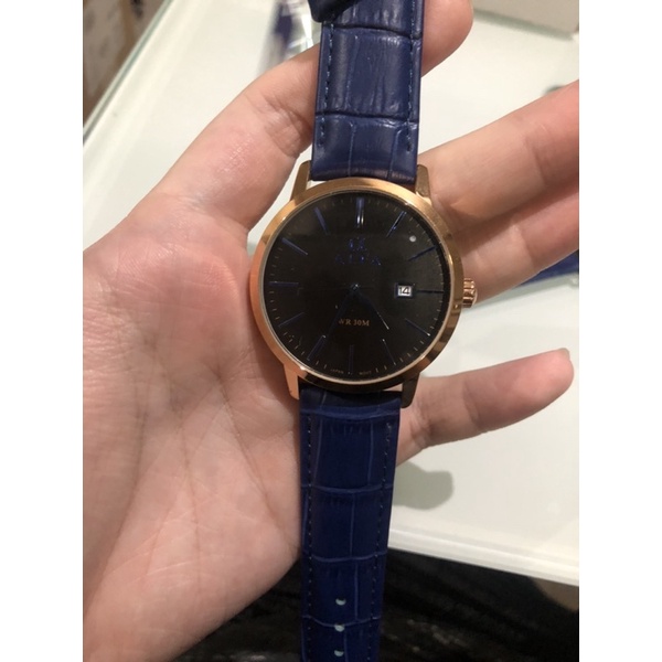 JAM TANGAN PRIA WANITA COUPLE KULIT ALFA  55035M ORIGINAL 1000%