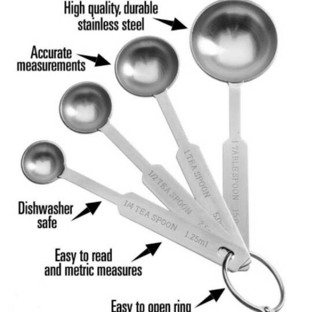 Sendok Ukur Stainless