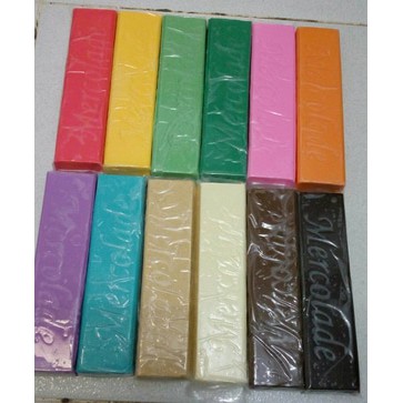 PROMO Shopee POTONGAN CHOCOLATE COKLAT BATANGAN MERCOLADE WARNA RAINBOW ASSORTED ECERAN