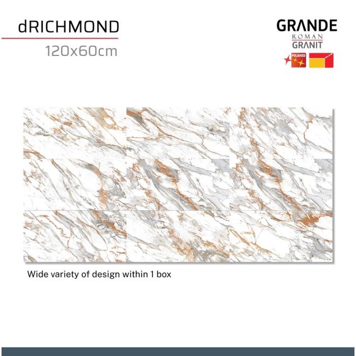 ROMANGRANIT GRANDE dRichmond Gold 120X60 GT1269431FR ROMAN GRANIT