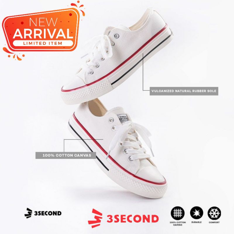SEPATU 3SECOND PRIA WANITA ORIGINAL 510121