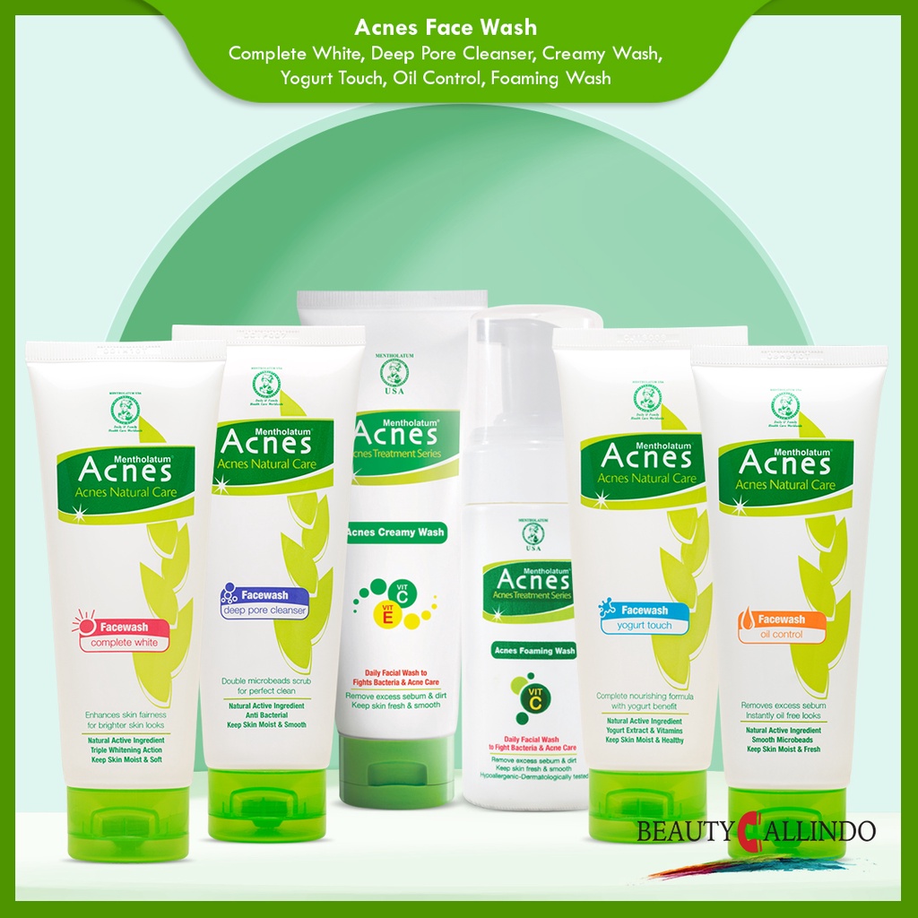 Acnes Face Wash Sabun Muka Pembersih Wajah