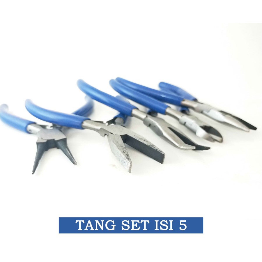 Tang Aksesoris Set isi 5 tang kerajinan tang potong hand tools / tang craft aksesoris kerajinan