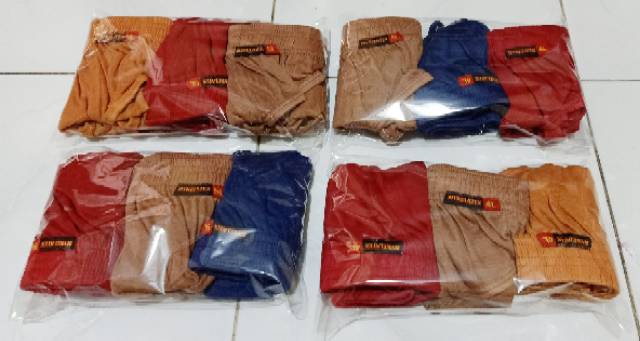 TERMURAH (ISI 3 PCS) ... Celana Dalam Cowok JUMBO M - 5L