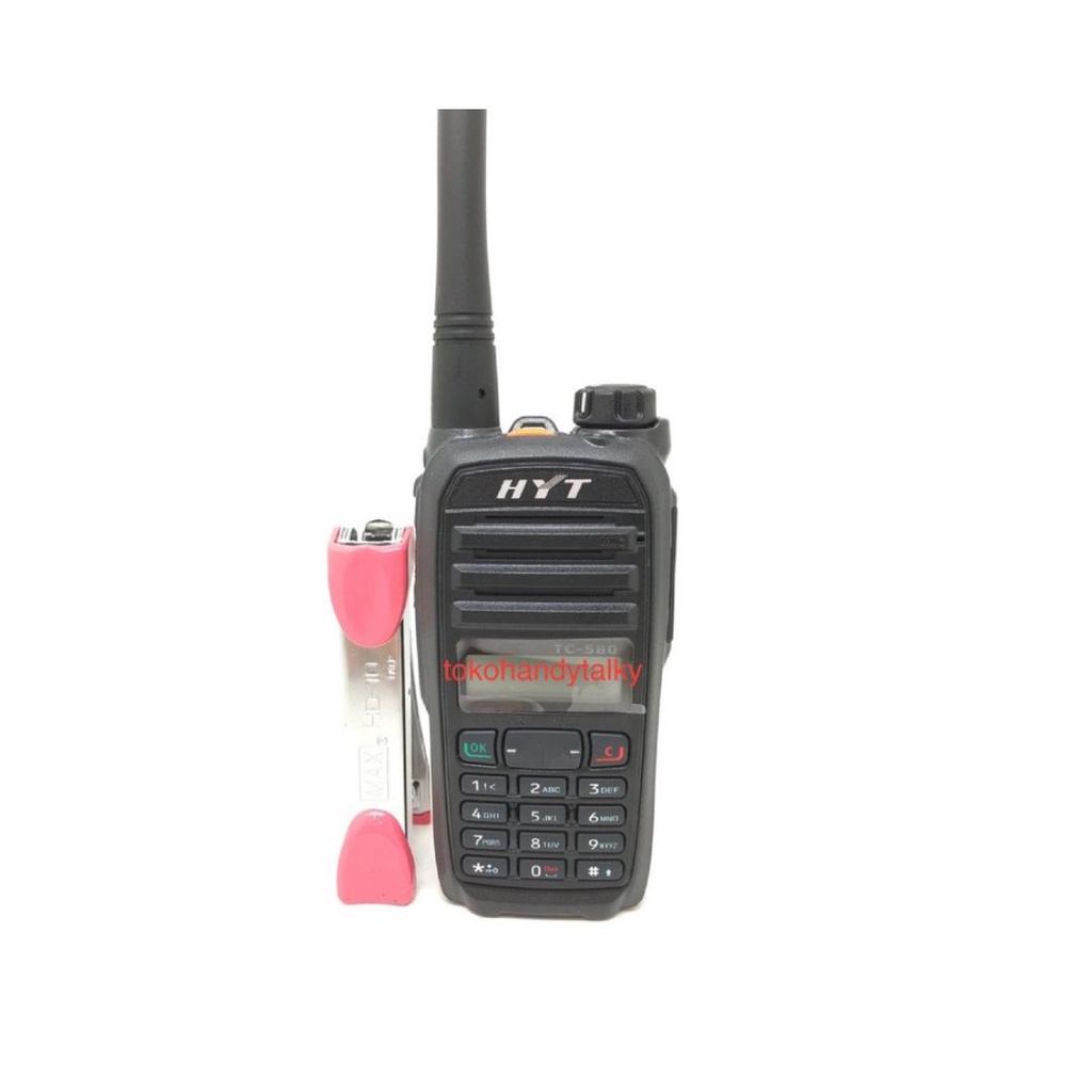 HYT TC-580 HANDY TALKY UHF 400-470 MHZ NEW ORIGINAL GARANSI RESMI POSTEL