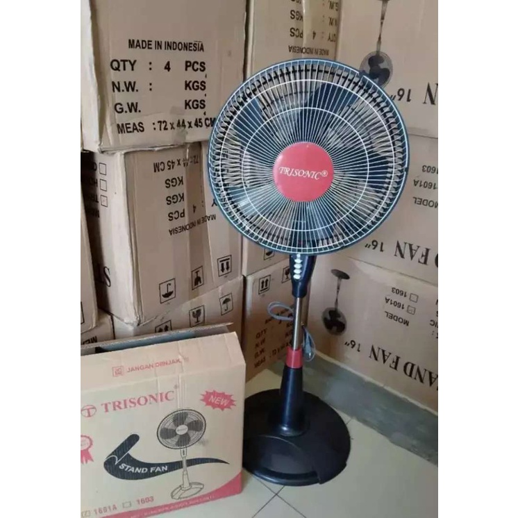 KIPAS ANGIN 16&quot; BERDIRI TRISONIC Paling laris [STAND FAN / STANDING With SNI