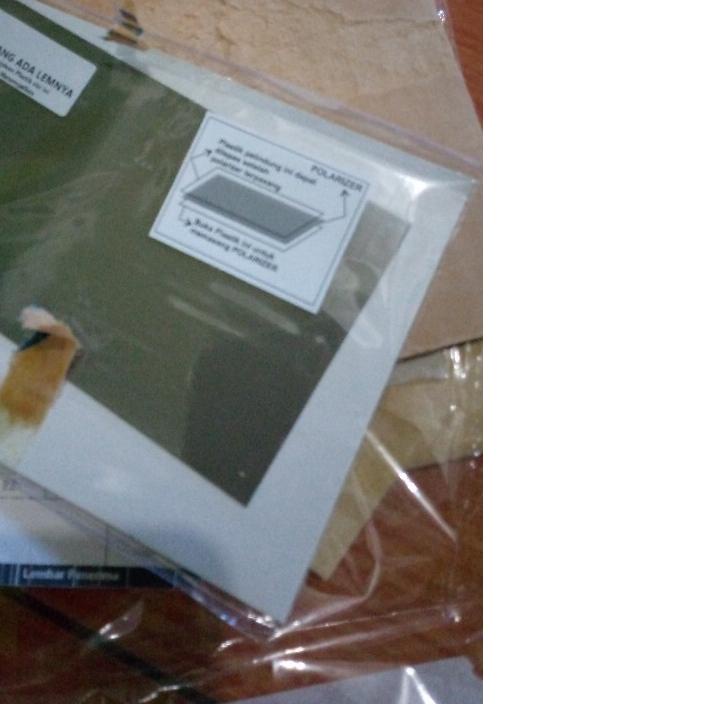 ♦ PAKET Polarizer polaris LCD Spedometer YAMAHA Aerox bagian DEPAN dan BELAKANG POSITIF NEGATIF MURA