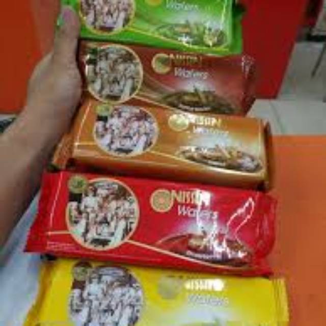 

Wafer Nissin 110g/ paket isi 3 bks