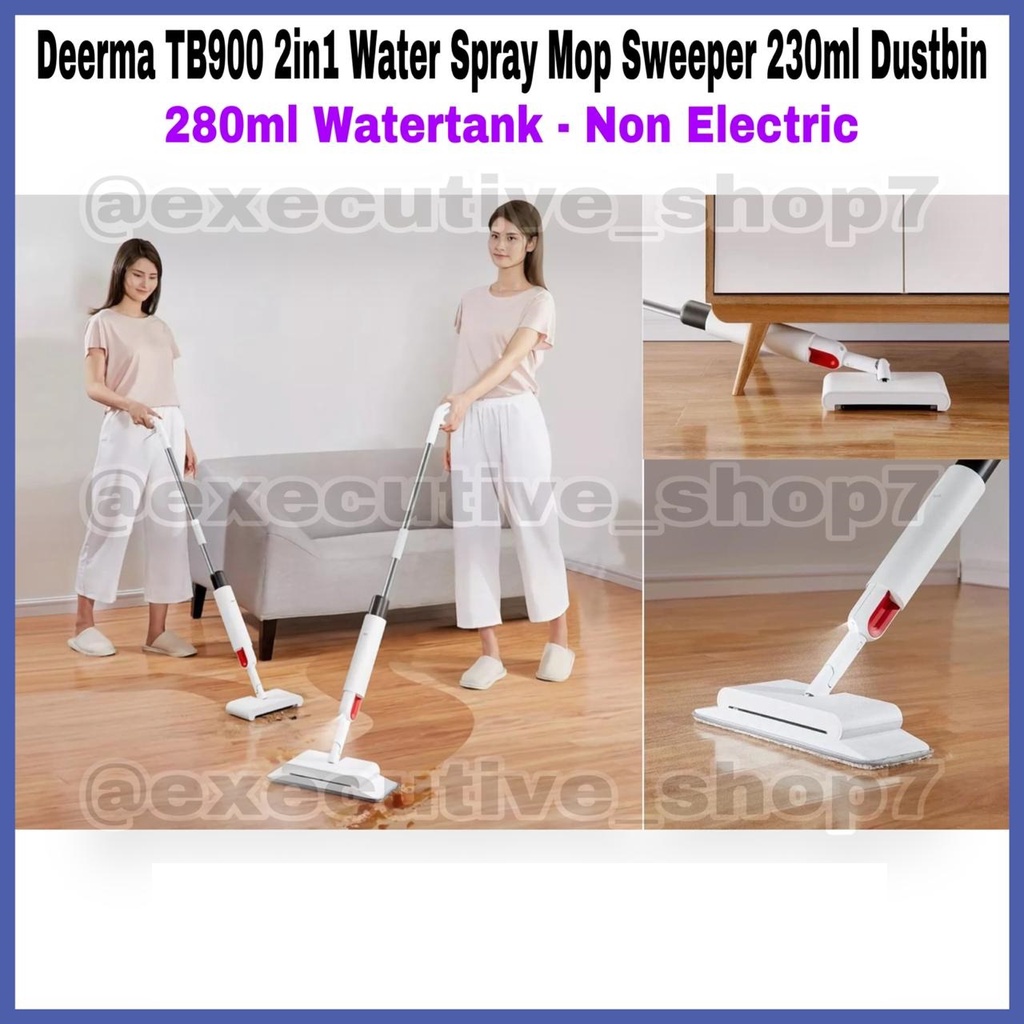 Deerma TB900 2 In 1 Handheld Mengepel dan Menyedot