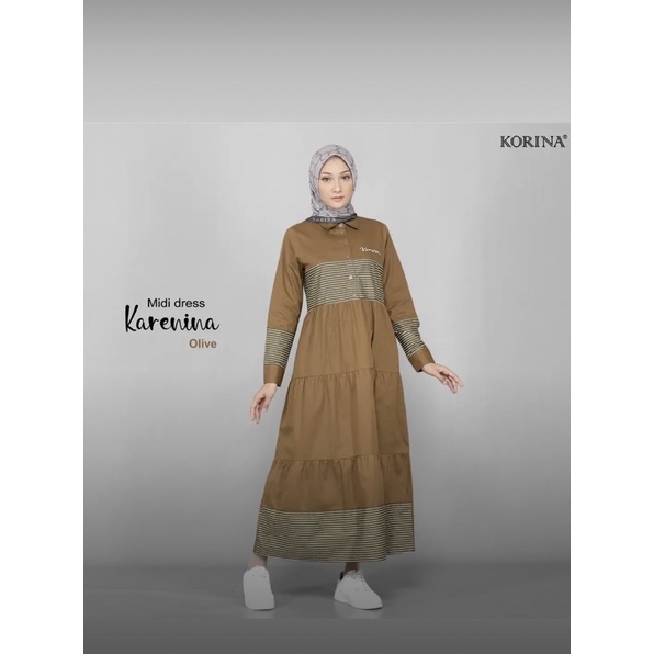KARENINA MIDI DRESS KORINA (best seller)