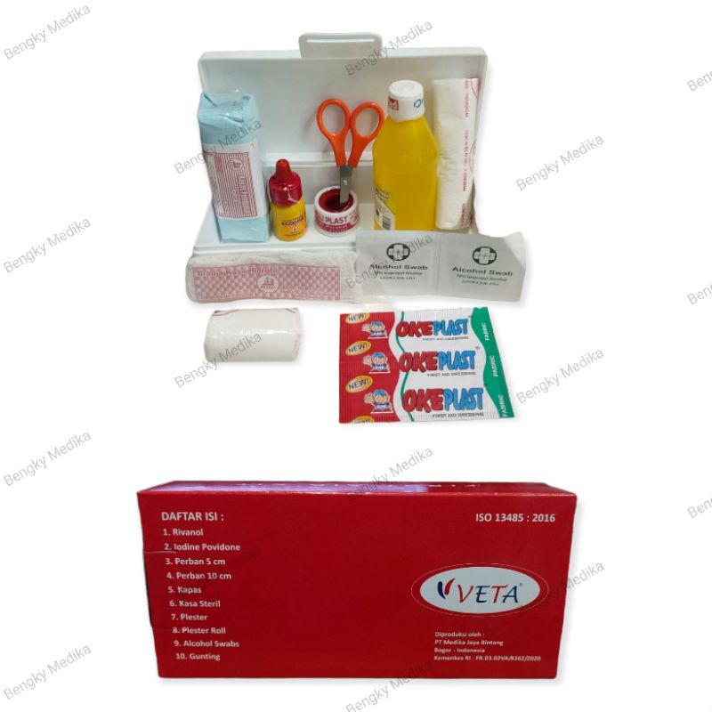 P3K Set  First Aid  P3K Mobil  Perlengkapan P3K