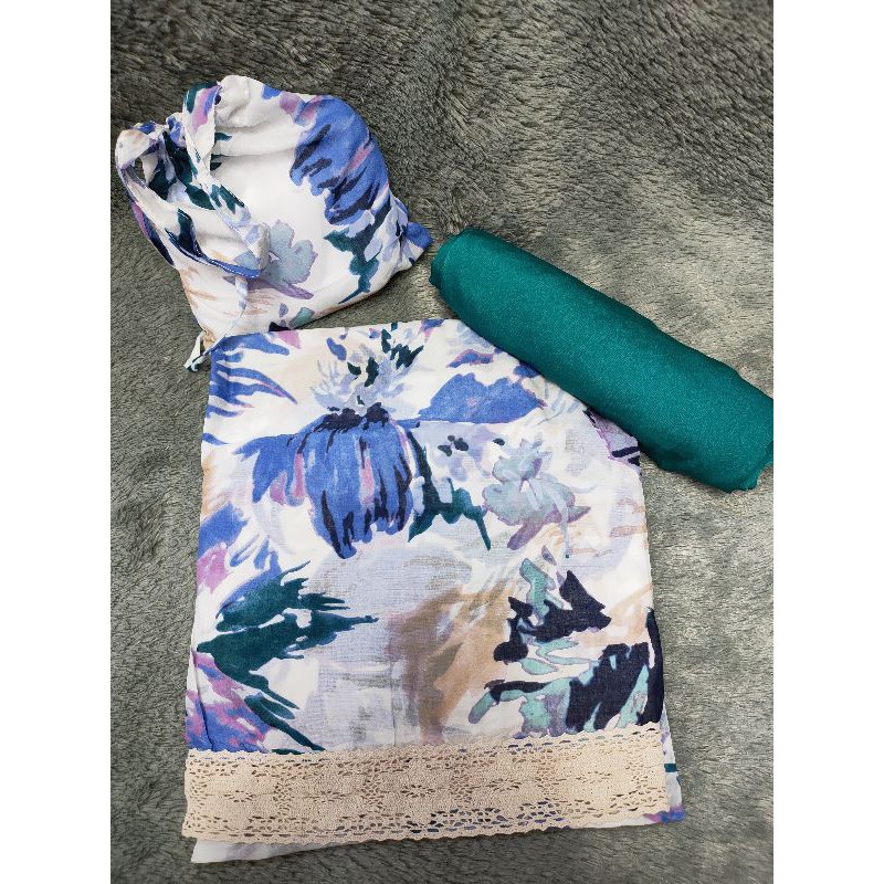 Mukena Katun Silky / Rayon Silky / Wolfis travelling