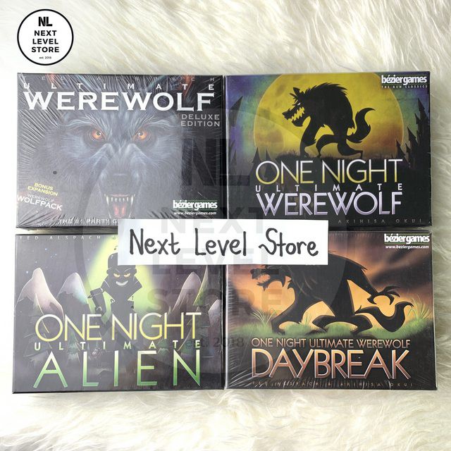 One Night Ultimate Werewolf DAYBREAK BOARD GAMES ORI QUALITY