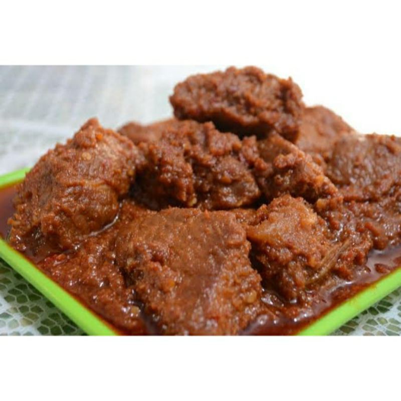 

RENDANG DAGING SAPI HOME MADE / MASAKAN RUMAHAN (5 POTONG/10 POTONG)