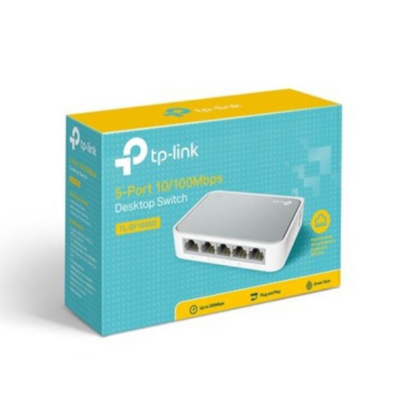 TP-LINK TL-SF1005D - 5-Port 10/100Mbps Desktop Switch