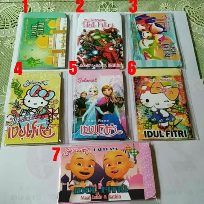 

Kualitas Terbaik Amplop Lebaran / Angpau / Angpao Idul Fitri (Isi 10 Lembar)