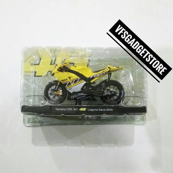 Diecast New Ray Vespa - Diecast Motogp - Diecast Ducati Diecast Valentino Rossi Skala 1:18 Leo