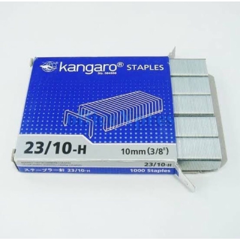 

ISI STEPLES JILID 23/10 KANGARO, STAPLER STAPLES