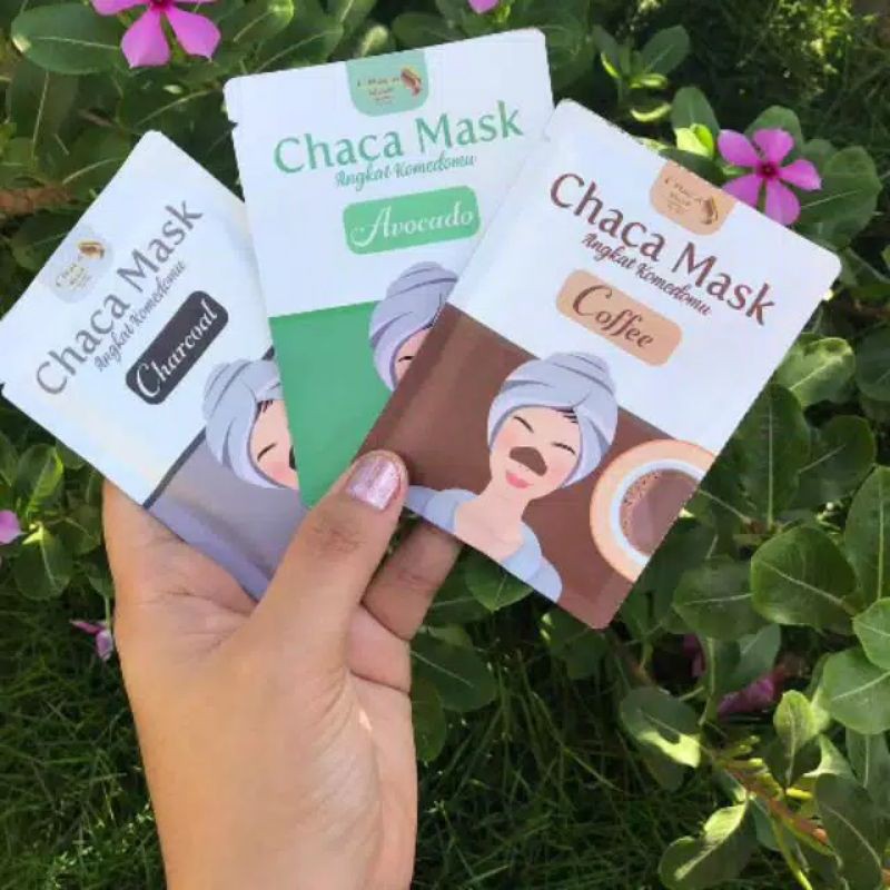 masker Chaca komedo