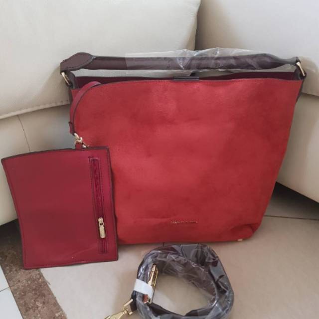 Charles and Keith hobo texture bag