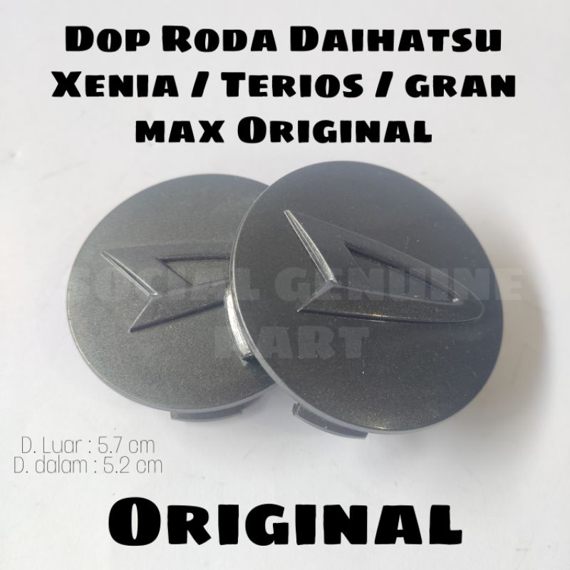 Dop velg Tutup as roda Daihatsu xenia Terios Gran max Grandmax original