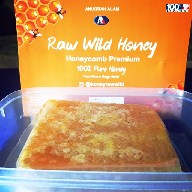 

Honeycomb dr Raw Wild Honey 500 gr