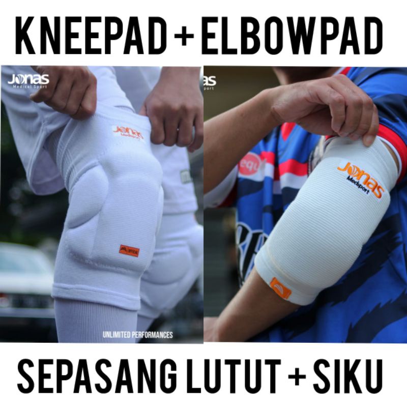 Jual Kneepad Futsal Jonas V2 Elbowpad Elbow Neo Knee Pad Pelindung