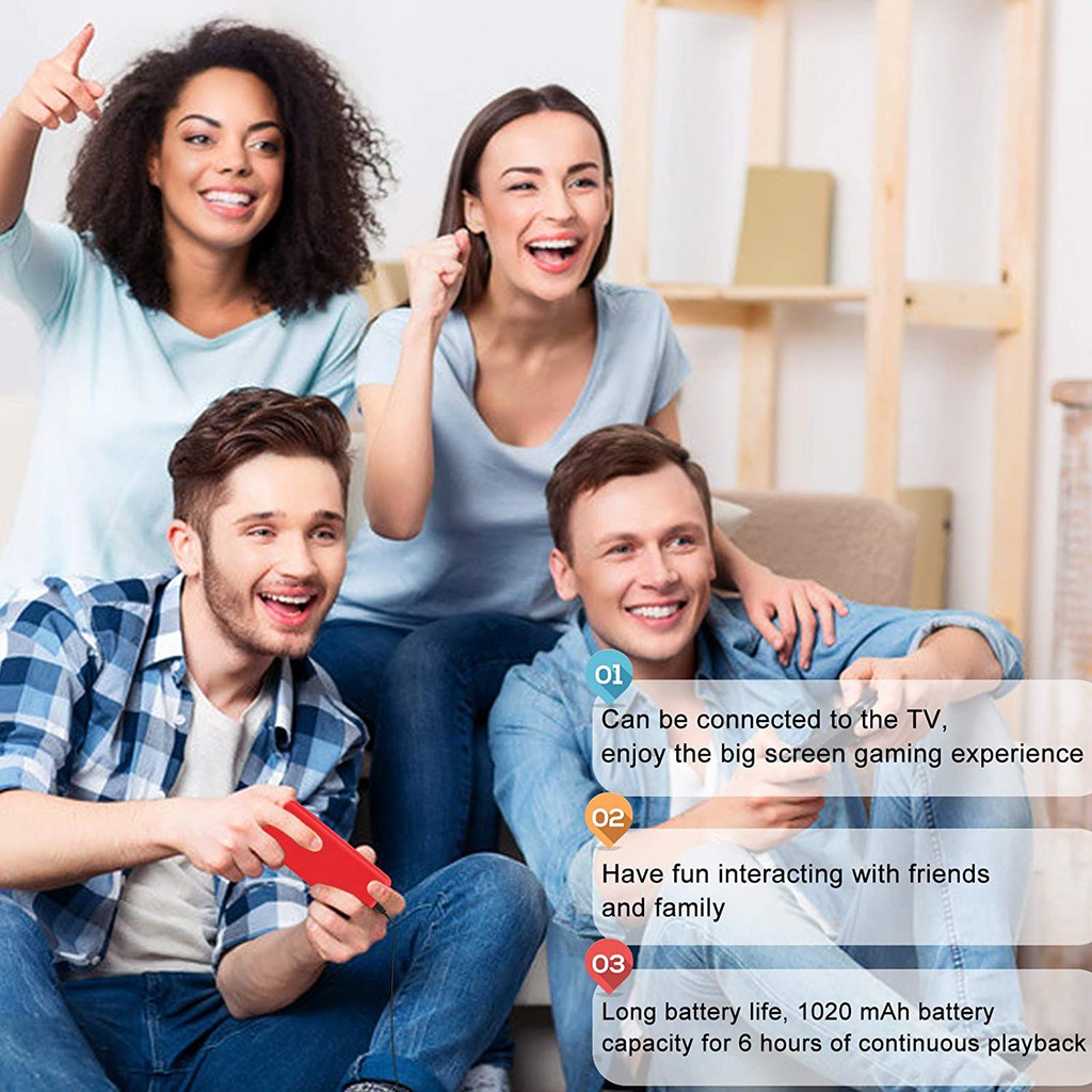 Gameboy Retro FC 400 Classical Games Portable LCD Screen Support for TV & 2 Players Gifts for Kid-5