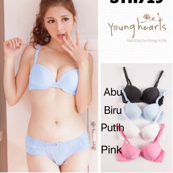 Terlaris 'SYH719 Bra set push up younghearts 32B 34B 36B aH2 . . .