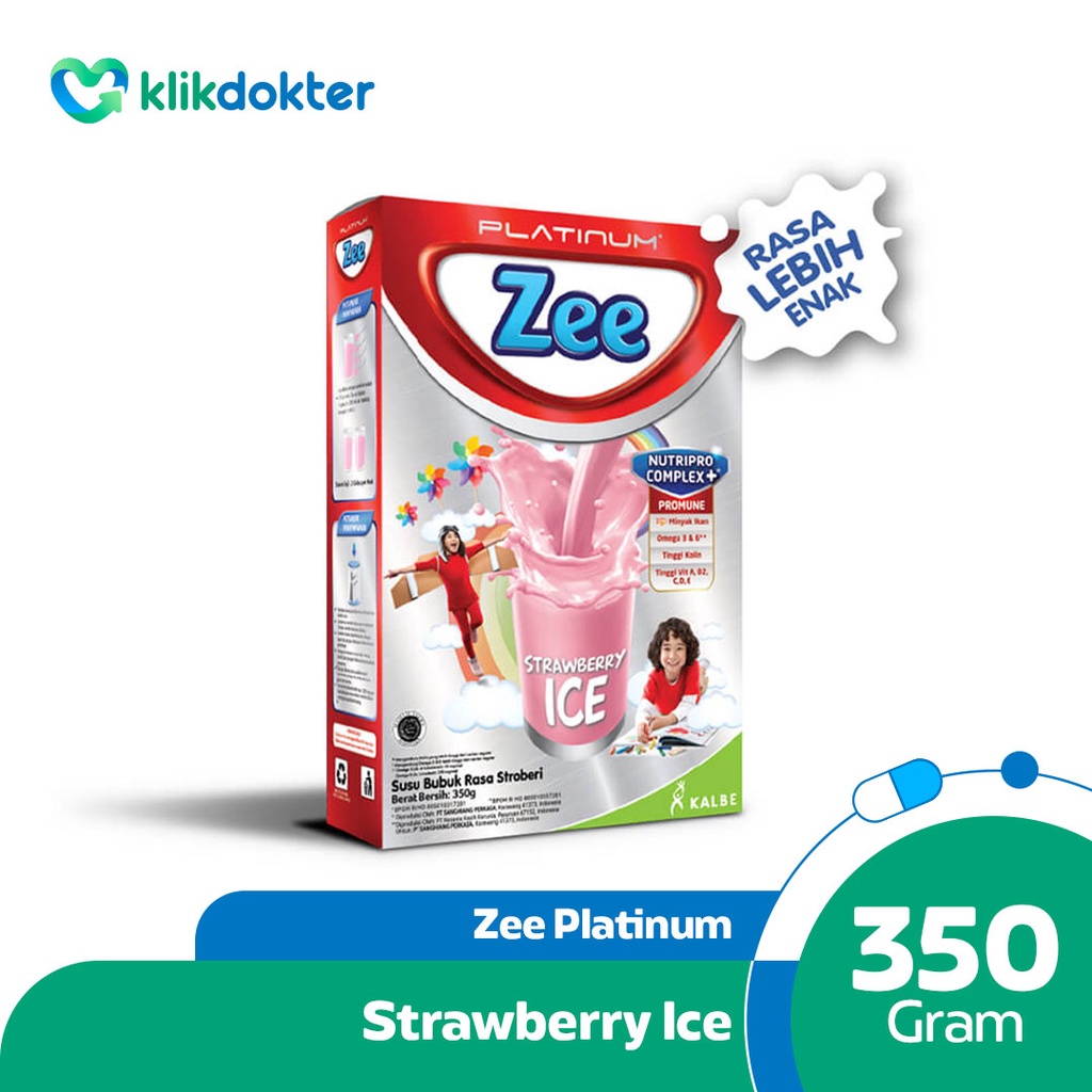 Zee Platinum Strawberry Ice 350gr