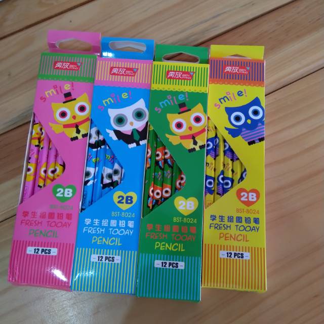 

Pensil Karakter Animal BST-8024/8025 (12pcs/pak)