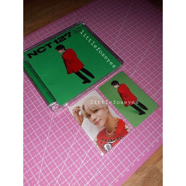 Jewel Case NCT 127 Sticker cover Jaehyun fullset unsealed PC Jungwoo