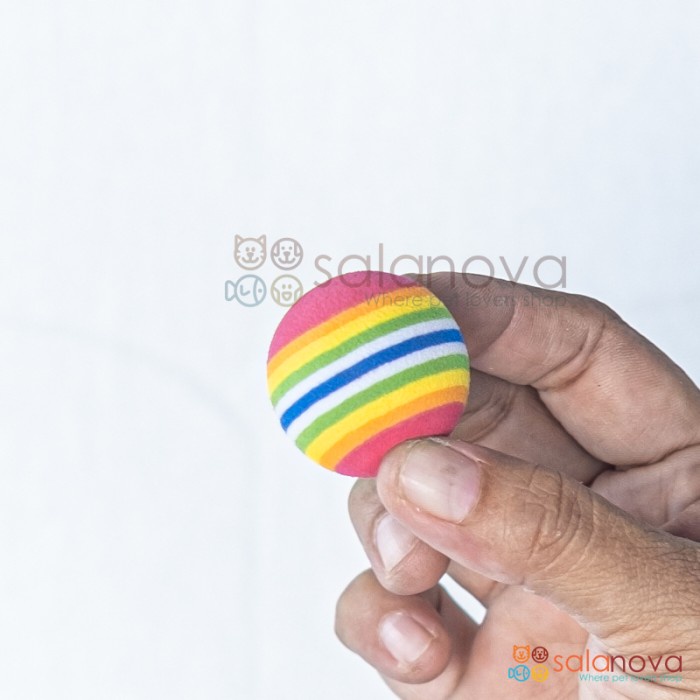 Bola Rainbow Mainan Kucing