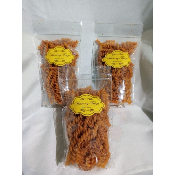 

Makaroni Spiral rasa Seblak by Warung Faiza