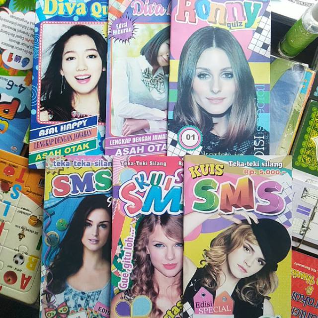 TEKA-TEKI SILANG (TTS) UKURAN BESAR/PANJANG