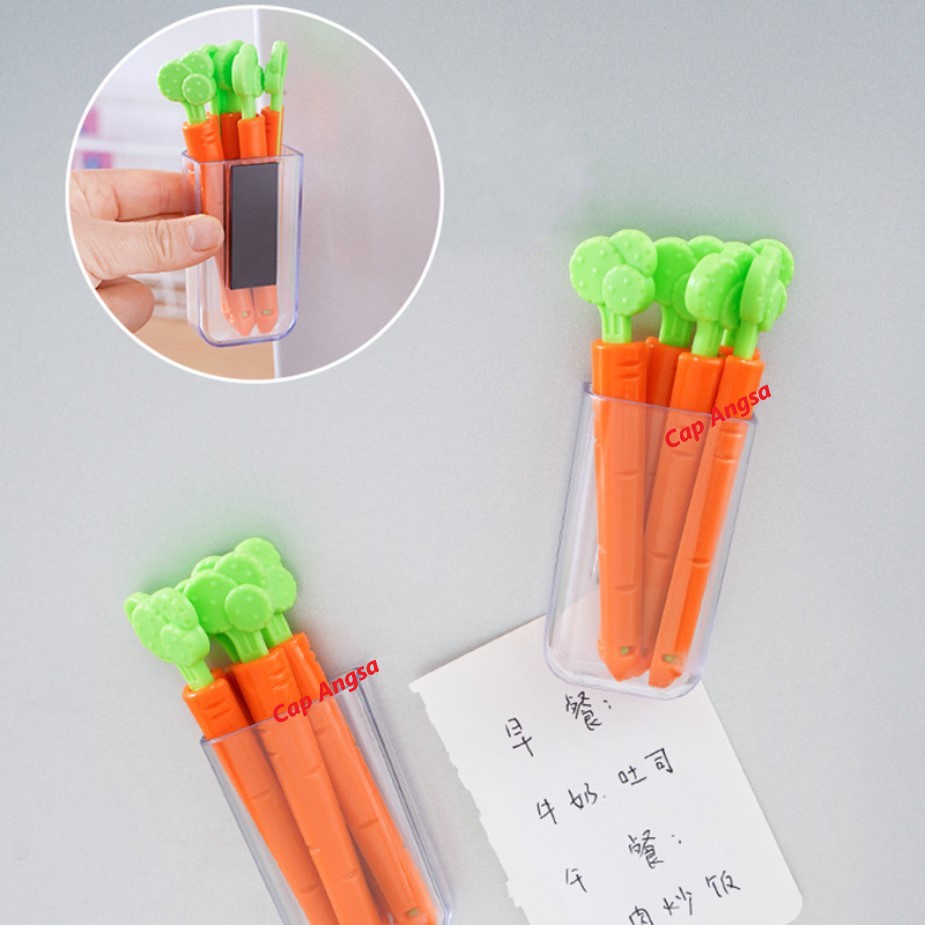 KLIP WORTEL CARROT CLIP SNACK SEALING PENJEPIT PENYEGEL IKETAN PLASTIK 1PC 5PCS TEMPELAN MAGNET KULKAS JEPITAN KEMASAN MAKANAN