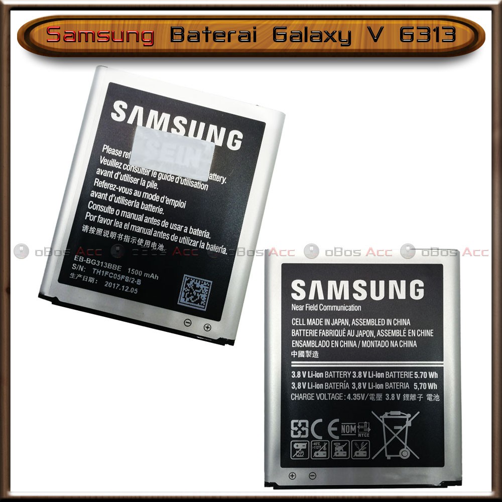 Baterai Samsung Galaxy V G313 Original Batre Batrai HP | Shopee Indonesia