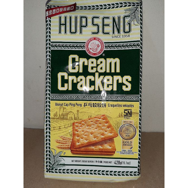 

Hup Seng Cream Crackers / Hup Seng Asin