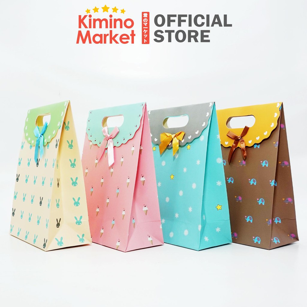 Paper Bag 26 x 18 CM Tas Kertas Kado Pembungkus Kado Aneka Motif Lucu Murah Berkualitas