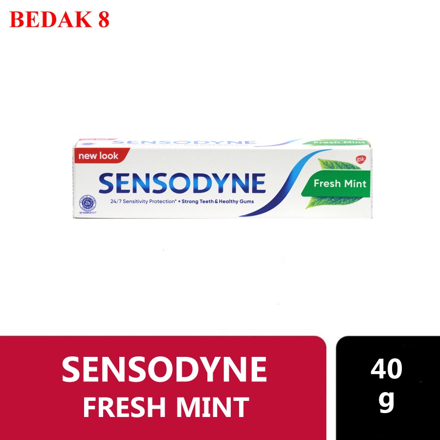 Pasta Gigi Sensodyne 40 gram/ Odol Untuk Gigi Sensitif Fresh Mint