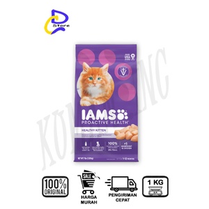 IAMS HEALTY KITTEN CHIKEN DRY FOOD 1KG