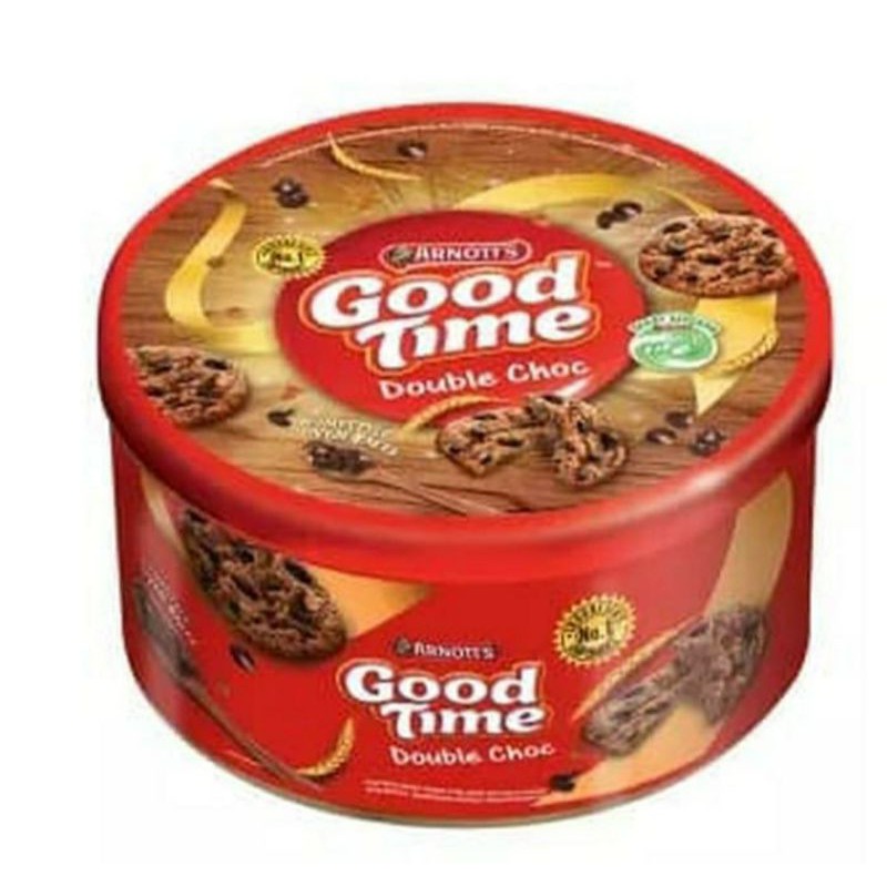 

Good Time Double Choc Kaleng/Kue Biscuit 149 gram