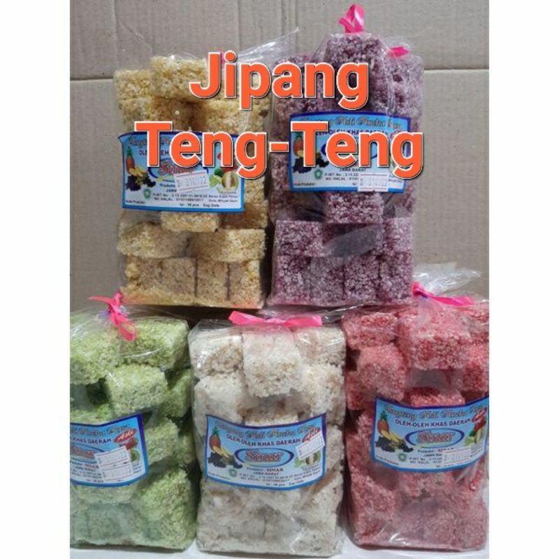 

Teng-Teng//Jipang isi 38pcs//Aneka Rasa//Jipang Beras Ketan Manis