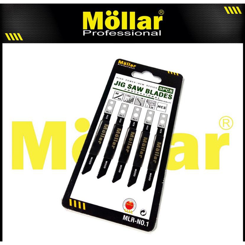 (1 biji) Mata Graji Jig Saw MOLLAR No1 JigSaw Blades MLR-No.1