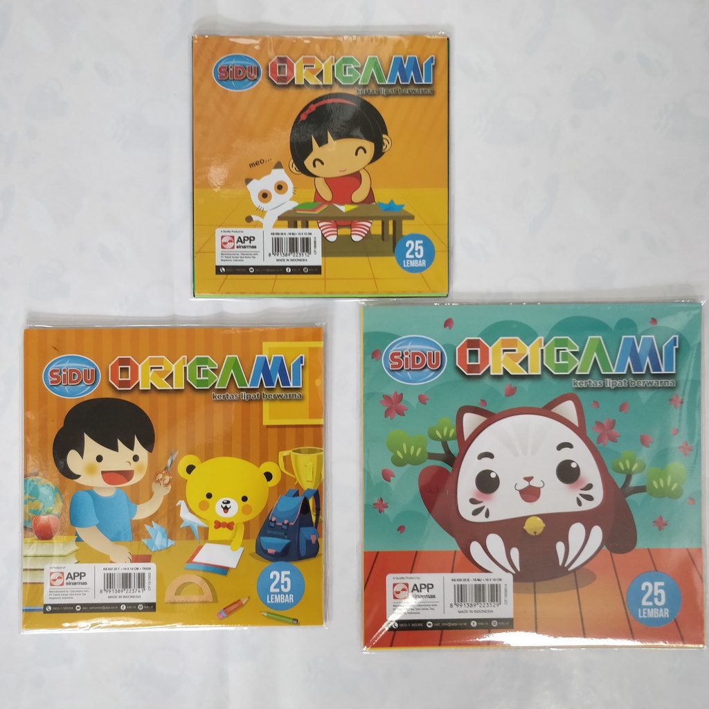 

Origami / Kertas Melipat warna-warni