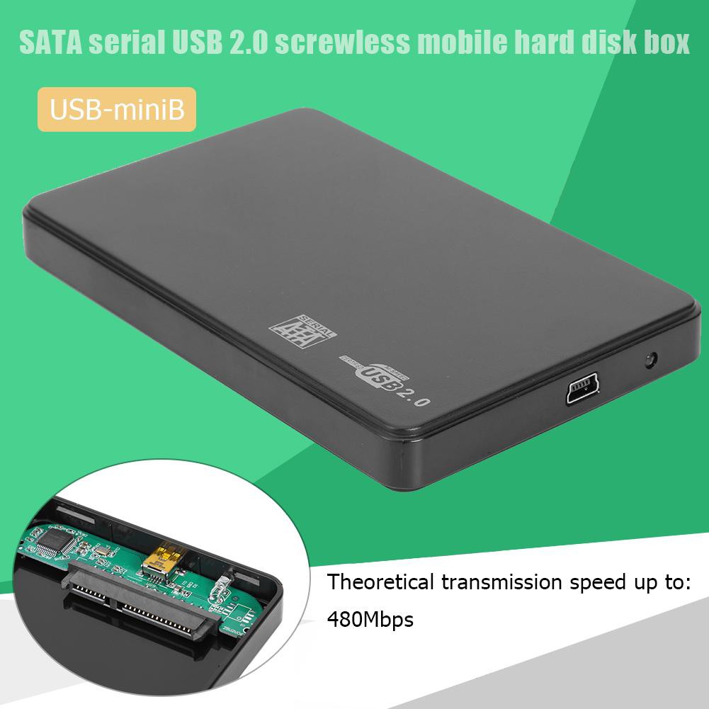 Casing Hard Disk External 2.5 Inch SATA USB2.0 untuk PC