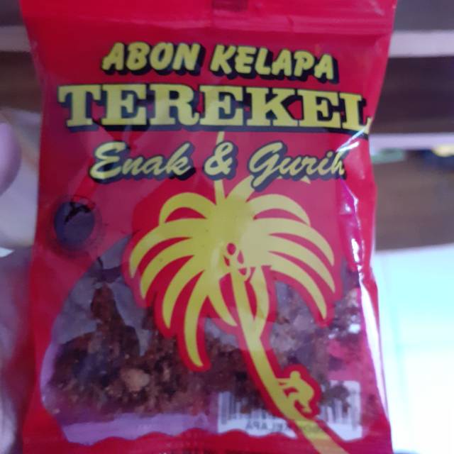 

Abon kelapa terekel